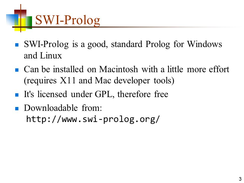 swi-prolog download for mac